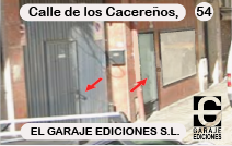 Entrada a EL GARAJE EDICIONES S.L.